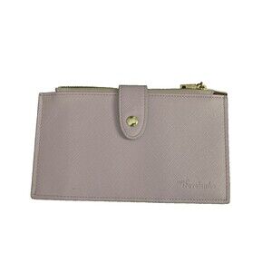 Travelambo Women Lilac Purple Wallet RFID Blocking Bifold Multi Card Case Zipper